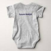 Analytics Power Hour Baby Jumpsuit Baby Bodysuit Baby Strampler (Rückseite)
