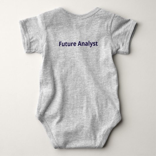 Analytics Power Hour Baby Jumpsuit Baby Bodysuit Baby Strampler (Rückseite)