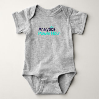 Analytics Power Hour Baby Jumpsuit Baby Bodysuit Baby Strampler