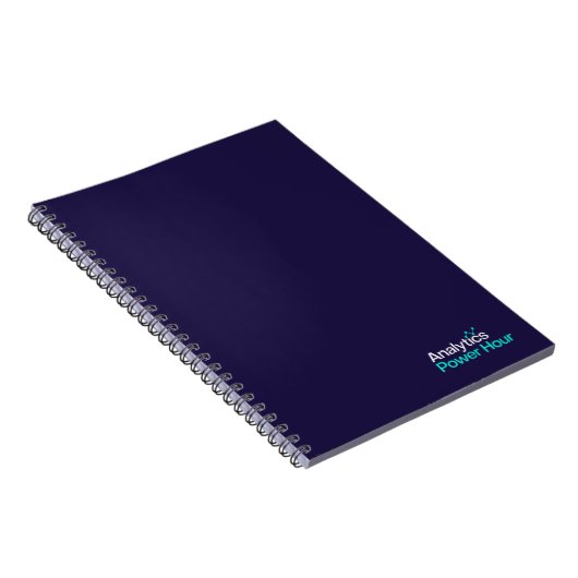 Analytics Power Hour Spiral Notebook Notizblock (Rechte Seite)