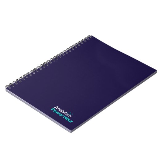 Analytics Power Hour Spiral Notebook Notizblock (Linke Seite)