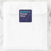 Analytics Power Hour Sticker (Tasche)