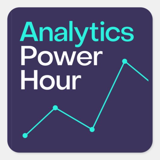 Analytics Power Hour Sticker (Vorderseite)