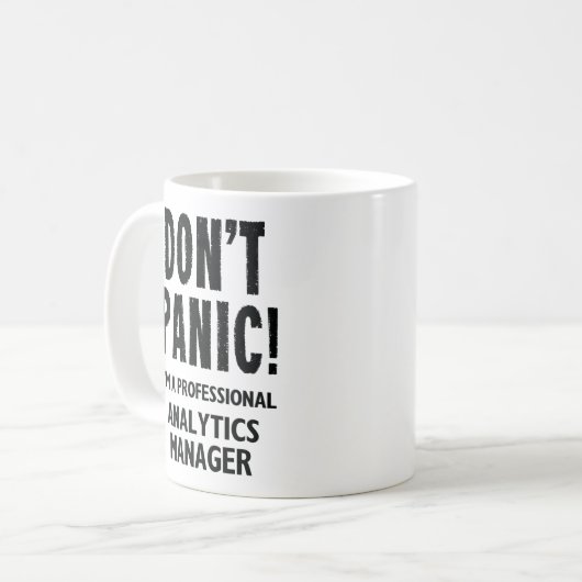 Analytiker Kaffeetasse (Vorderseite Links)
