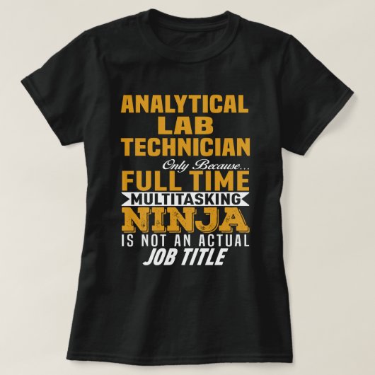 Analytiker Labrador T-Shirt (Design vorne)