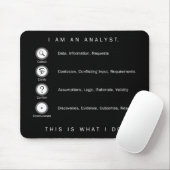 Analytiker Mousepad (Mit Mouse)