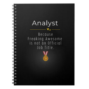 Analytiker Notizblock