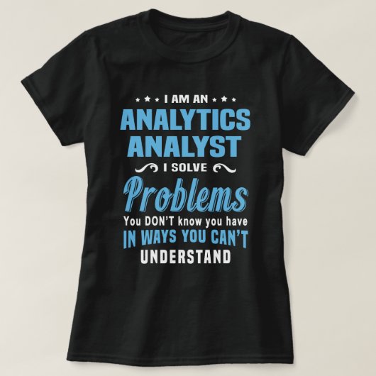 Analytiker T-Shirt (Design vorne)