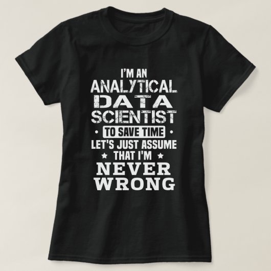 Analytiker T-Shirt (Design vorne)