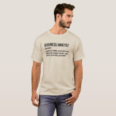 Analytikspezialist Funny Meaning T-Shirt (Vorne ganz)