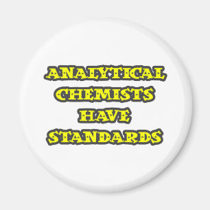 Analytische Chemiker haben Standards Magnet