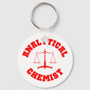 Analytischer Chemist-Schlüsselanhänger Schlüsselanhänger
