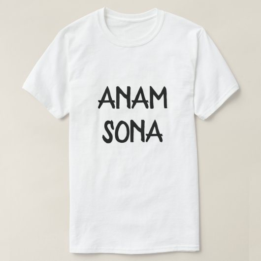 anam sona, glückliches Soul im schottischen T-Shirt (Design vorne)