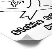 Anämie der Sichelheit Poster (Ecke)