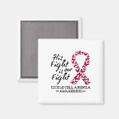 Anämie der Sichelzellanämie Magnet (Vorderseite/Rückseite)