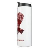 Anämie der Sichelzellen Bewusstsein Ihr Kampf ist Thermosbecher (Nach rechts gedreht)