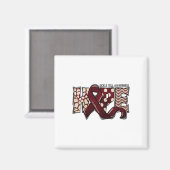 Anämie der Sichelzellen Scene Aufklärung Monat Ban Magnet (Vorderseite/Rückseite)