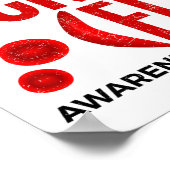 Anämie Sichelzellanämie Poster (Ecke)