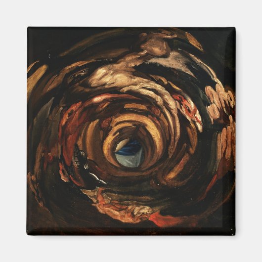 Anamorphose von Rubens Magnet (Vorne)