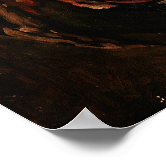 Anamorphose von Rubens Poster (Ecke)