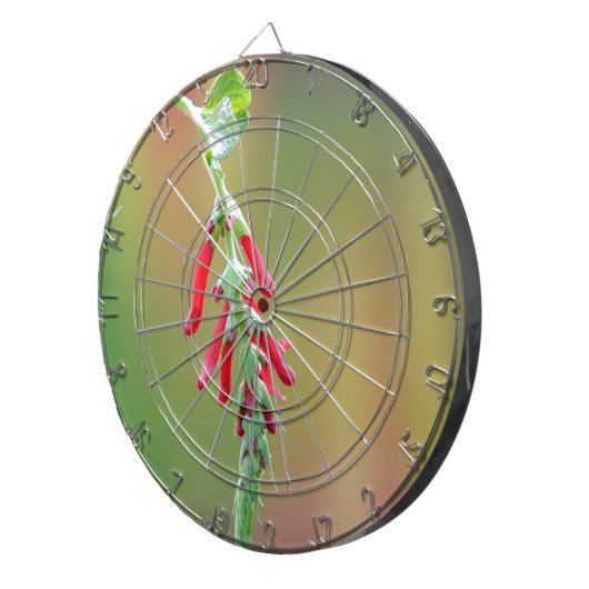 Ananapfelblüte Dartscheibe (Vorderseite rechts)