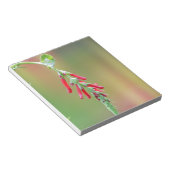 Ananapfelblüte Notizblock (angewinkelt)