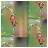 Ananapfelblüte Stoff (Nahaufnahme)