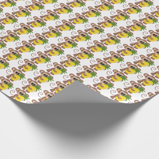 Ananapfelpapier Geschenkpapier (Ecke)