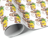 Ananapfelpapier Geschenkpapier (Rolleneckpunkt)