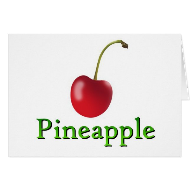 Ananas (Vorderseite (Horizontal))