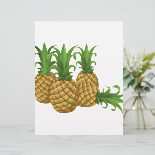 Ananas (Stehend Vorderseite)