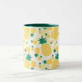 Ananas 11 oz Zwei-Tonen-Tasse Zweifarbige Tasse (Mittel)