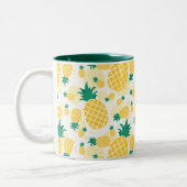 Ananas 11 oz Zwei-Tonen-Tasse Zweifarbige Tasse (Links)