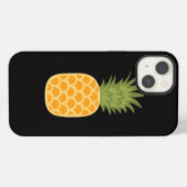 Ananas 1 iPhone hülle (Rückseite (Horizontal))