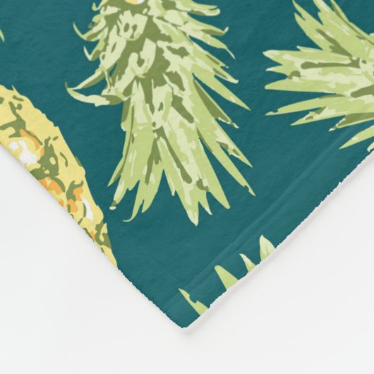 Ananas (2) fleecedecke (Ecke)