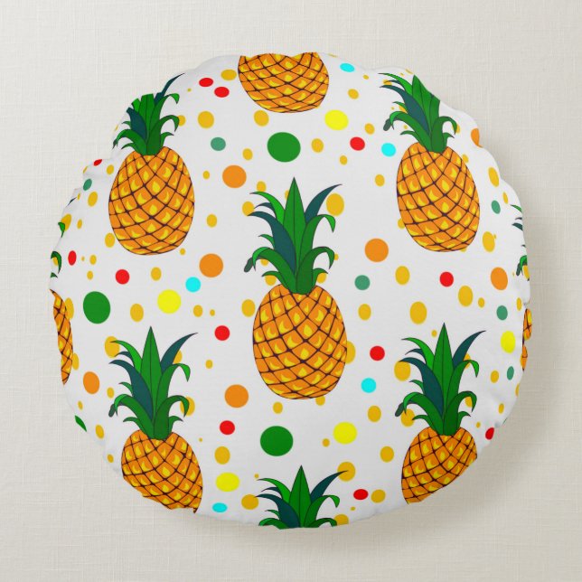 Ananas 2 Kissen (Vorderseite)