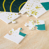 Ananas Abstrakt: farbenfrohe nahtlose Patchwork Puzzle (Seite)