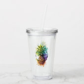 Ananas Acryltrinkbecher (Rückseite)