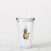 Ananas Acryltrinkbecher (Rückseite)
