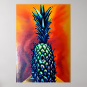 Ananas | AI Art Poster (Vorne)
