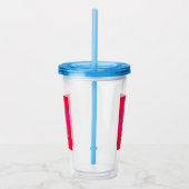 Ananas Akrylic Tumbler Acryltrinkbecher (Rechts)