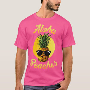 Ananas Aloha Beach Hawaii Hawaii Sommer (4) T-Shirt