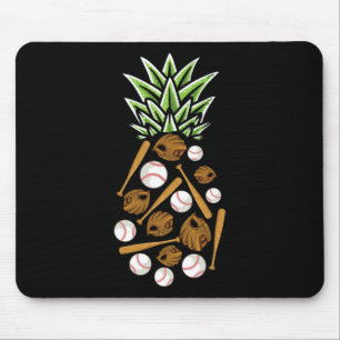 Ananas Aloha Beaches Hawaii Baseball Geschenk - Ka Mousepad