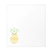 Ananas Aloha Hawaii! Notizblock (Vorderseite)