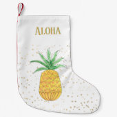 Ananas Aloha Kleiner Weihnachtsstrumpf (Vorderseite)