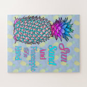 Ananas am Handstrand Puzzle (Horizontal)