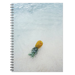 Ananas am Meer Notizblock