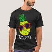 Ananas-Ananas-Ananas-Zitrusfrucht-Ananas T-Shirt (Vorderseite)