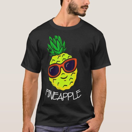 Ananas-Ananas-Ananas-Zitrusfrucht-Ananas T-Shirt (Vorderseite)