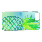 Ananas-Ananas, blau Case-Mate iPhone Hülle (Rückseite (Horizontal))